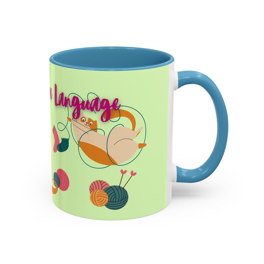 "Yarn Is My Love Language" Knitter's Mug