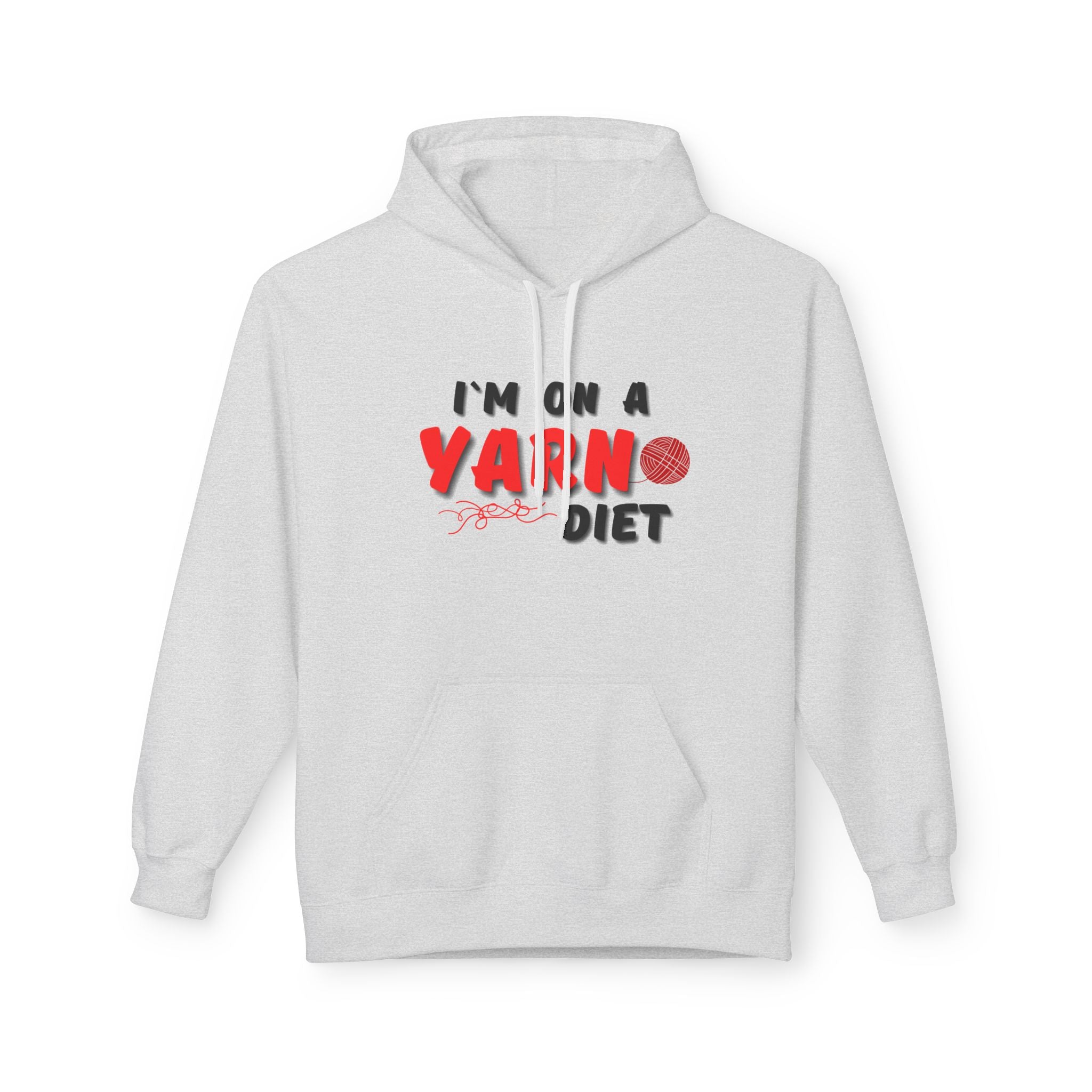 "I'm on a Yarn Diet" Funny Knitting Hoodie