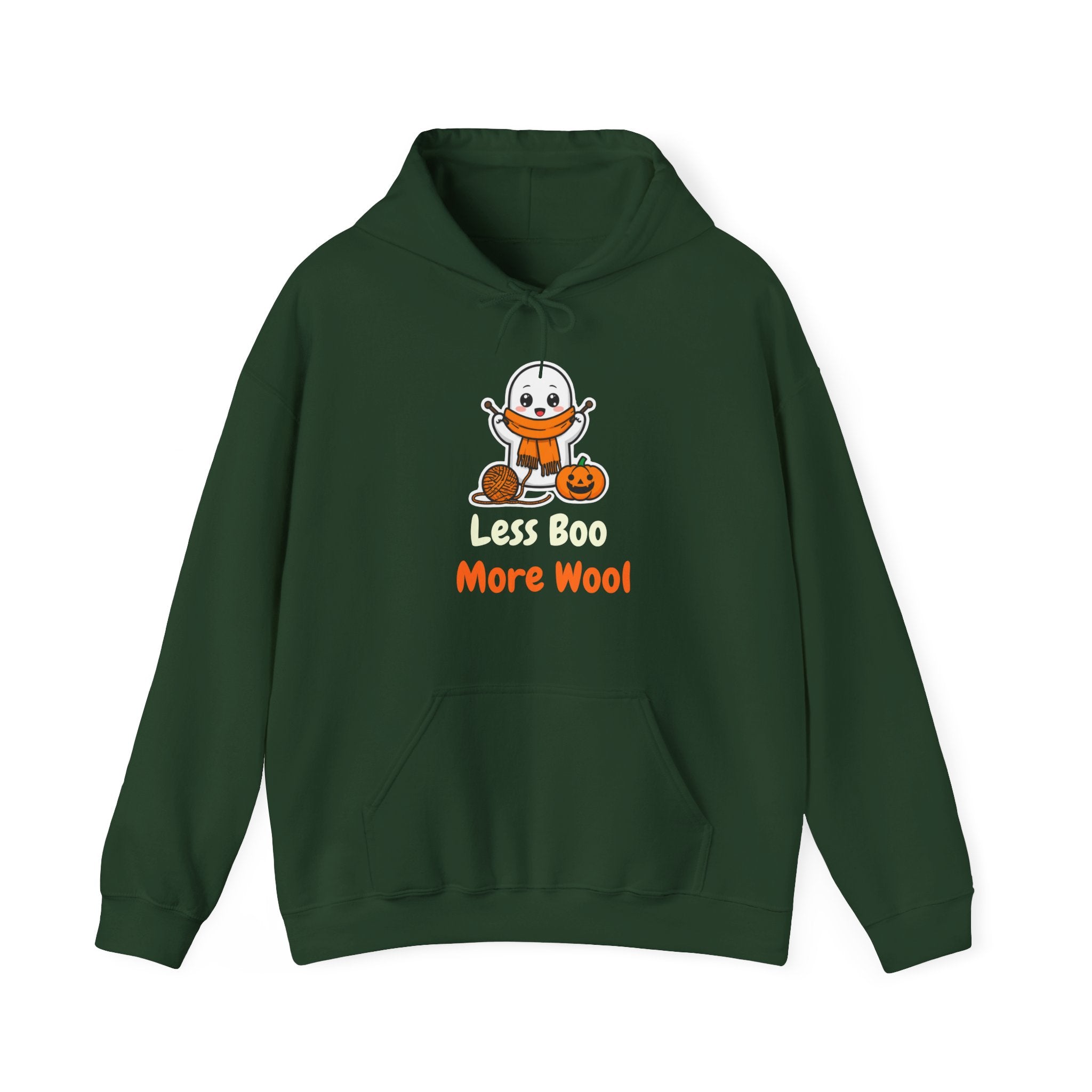 Less Boo, More Wool — Halloween Knitting Hoodie
