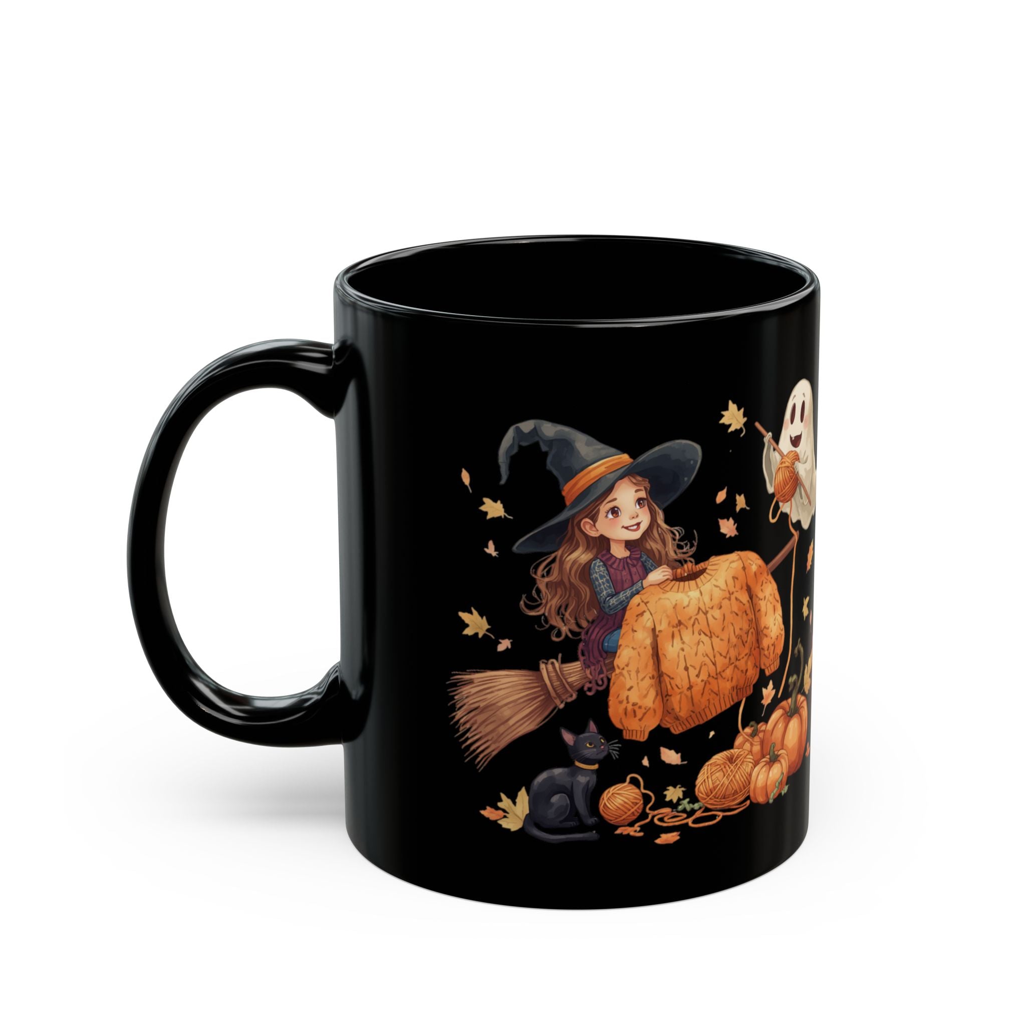 Witchcraft? No. Woolcraft. — Halloween Knitter Mug