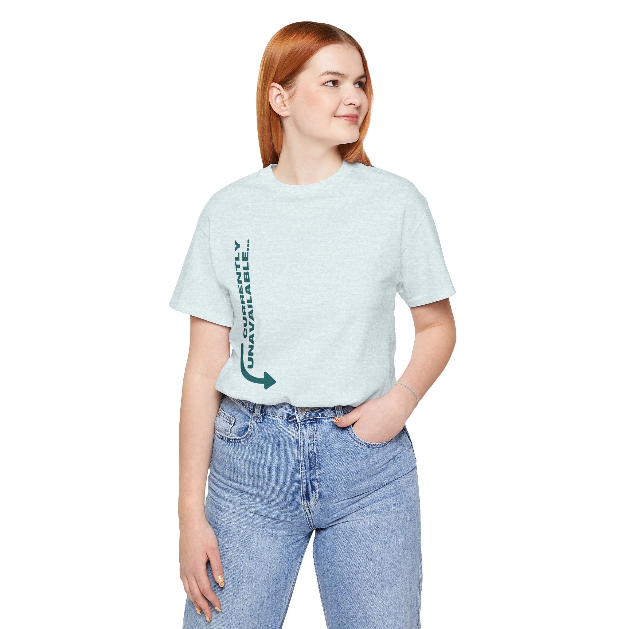 Women's Knit Humor T-Shirt – "Currently unavailable...lost in stitches"