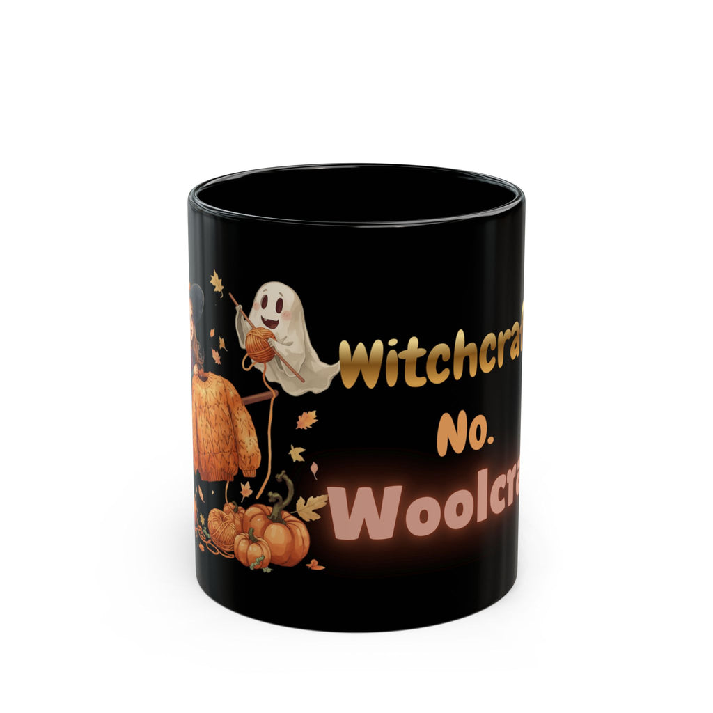Witchcraft? No. Woolcraft. — Halloween Knitter Mug