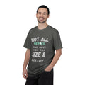"Not all heroes wear capes. Some wild size 8 needles"– Funny Knitting T-Shirt for Men