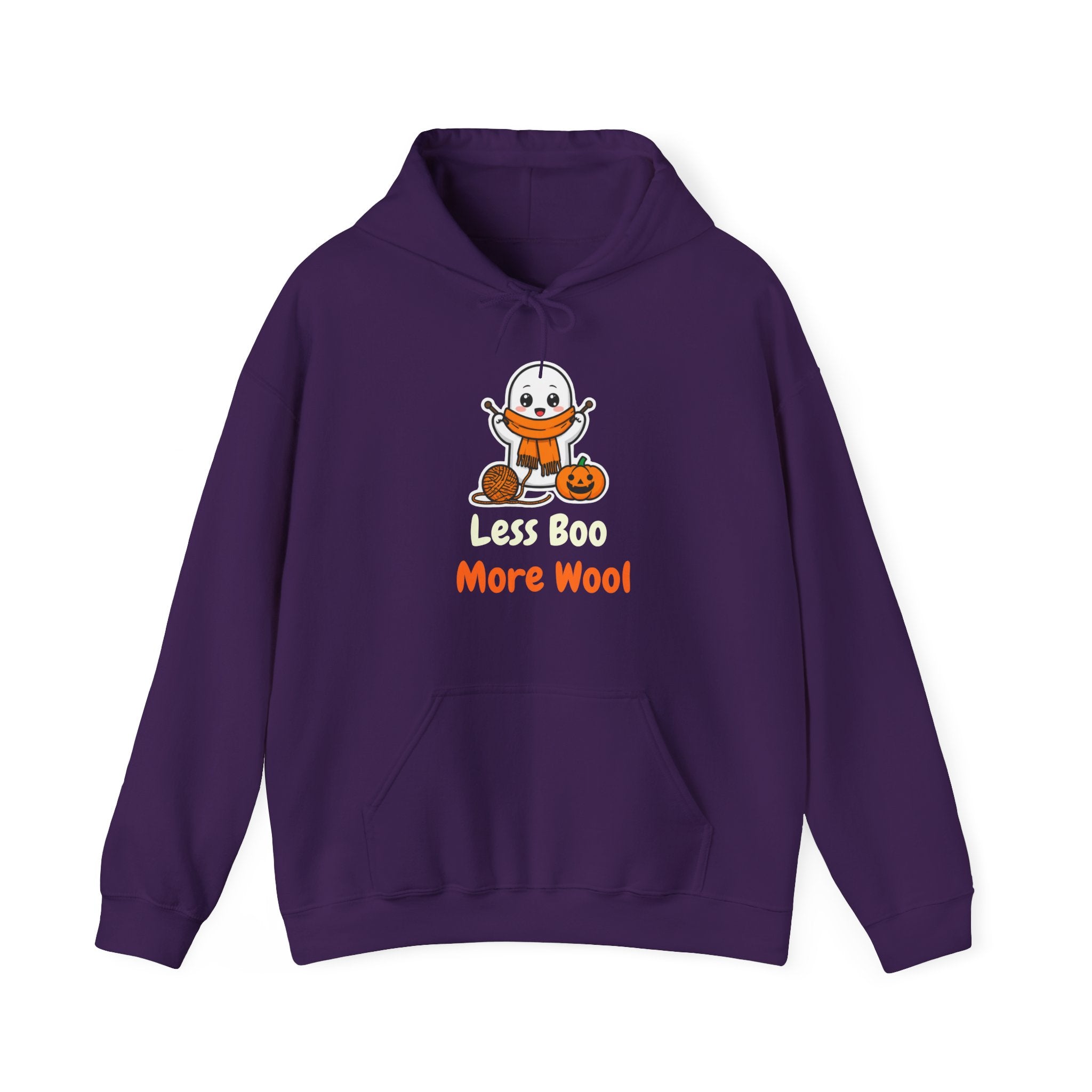 Less Boo, More Wool — Halloween Knitting Hoodie