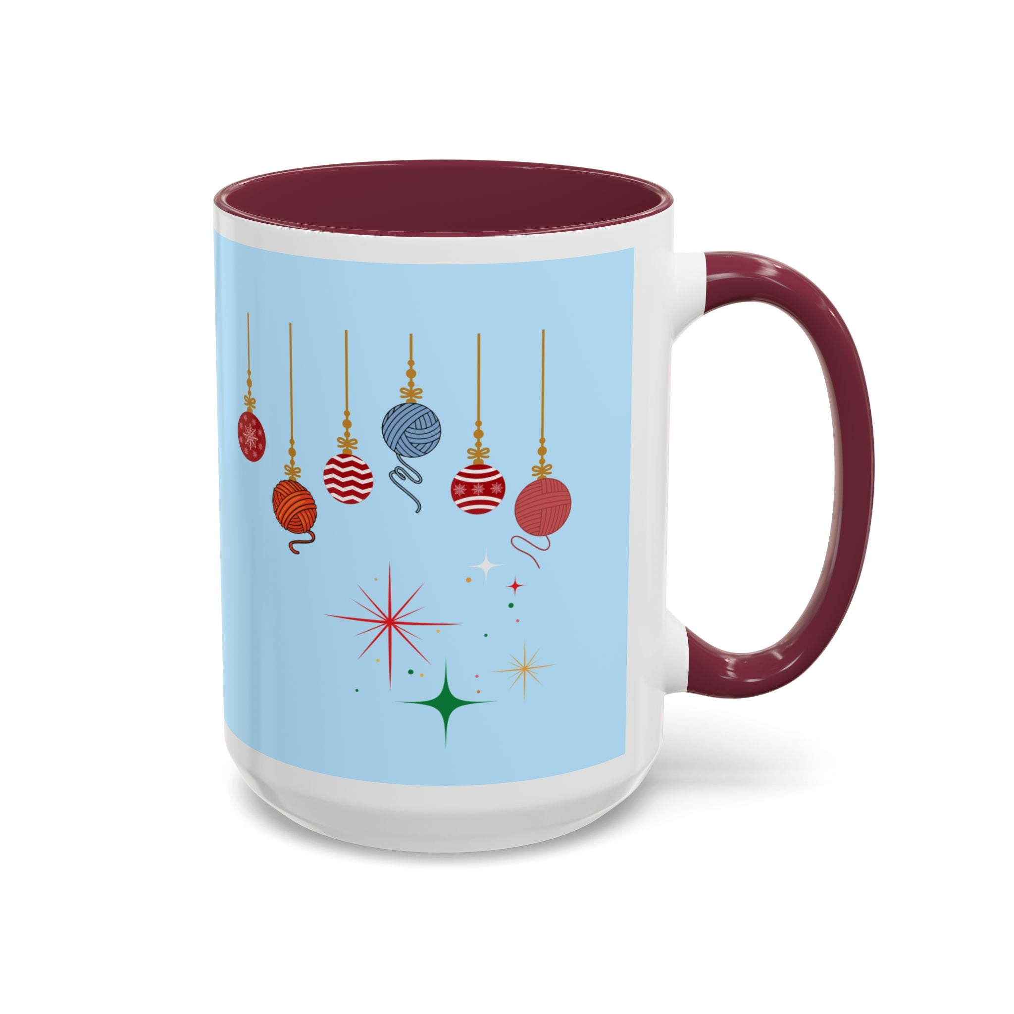 All I Want for Christmas Is Yarn — Knitter's Holiday Mug