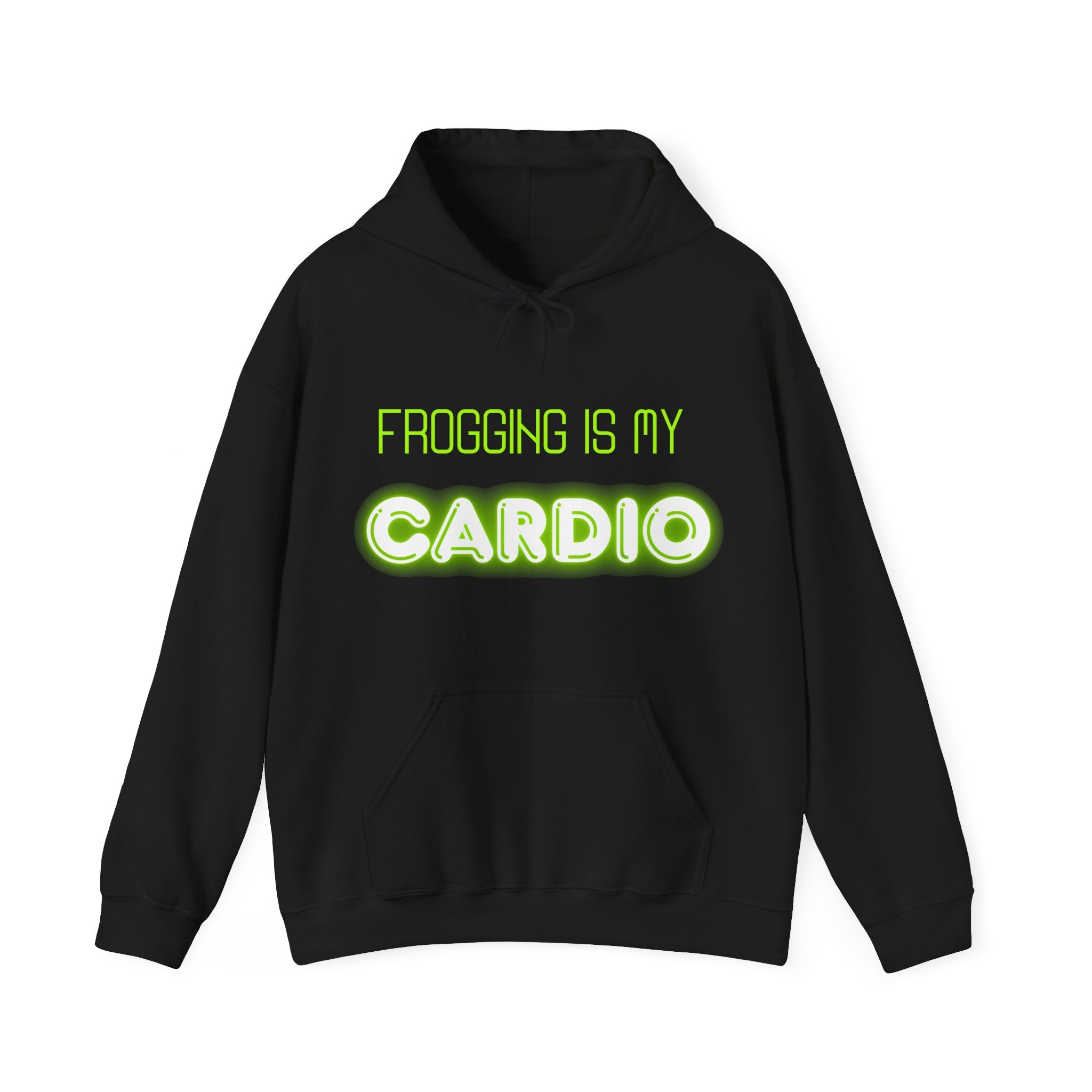 "Frogging is my cardio" Unisex Hoodie