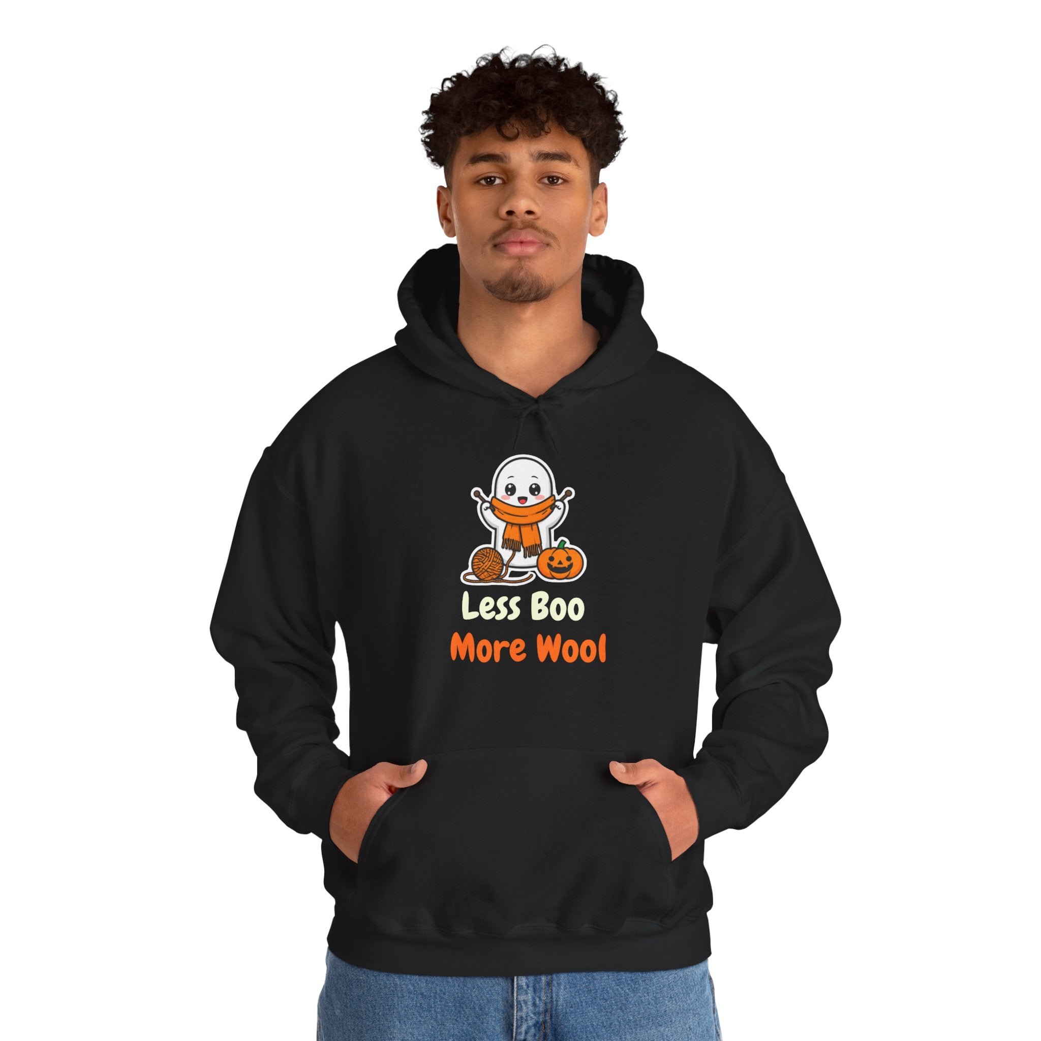 Less Boo, More Wool — Halloween Knitting Hoodie