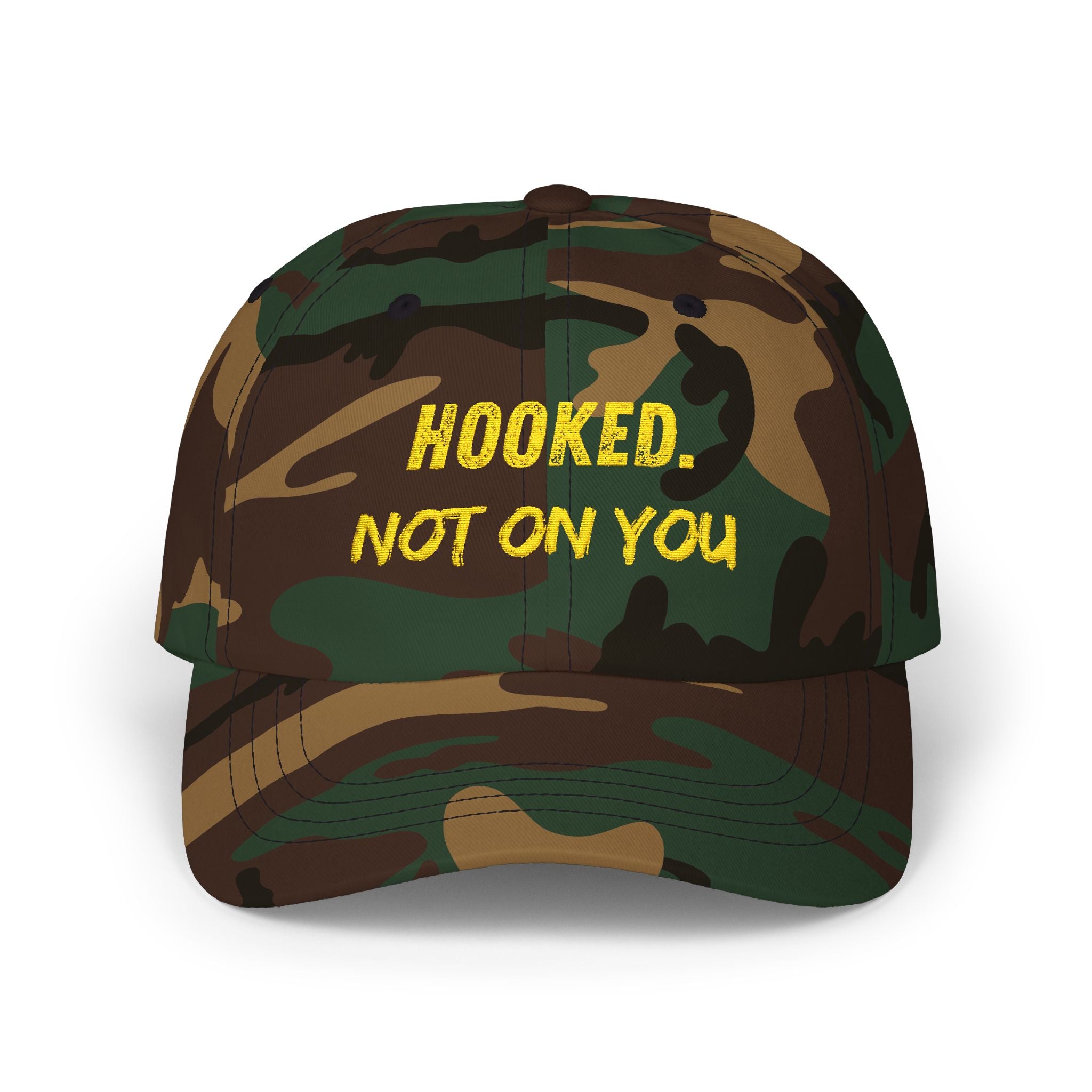 "Hooked. Not on You" Cap