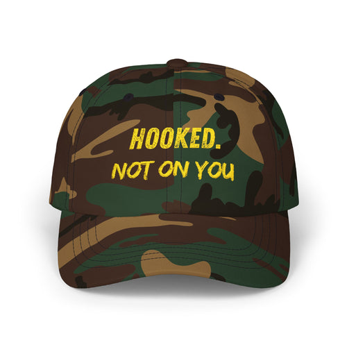"Hooked. Not on You" Cap