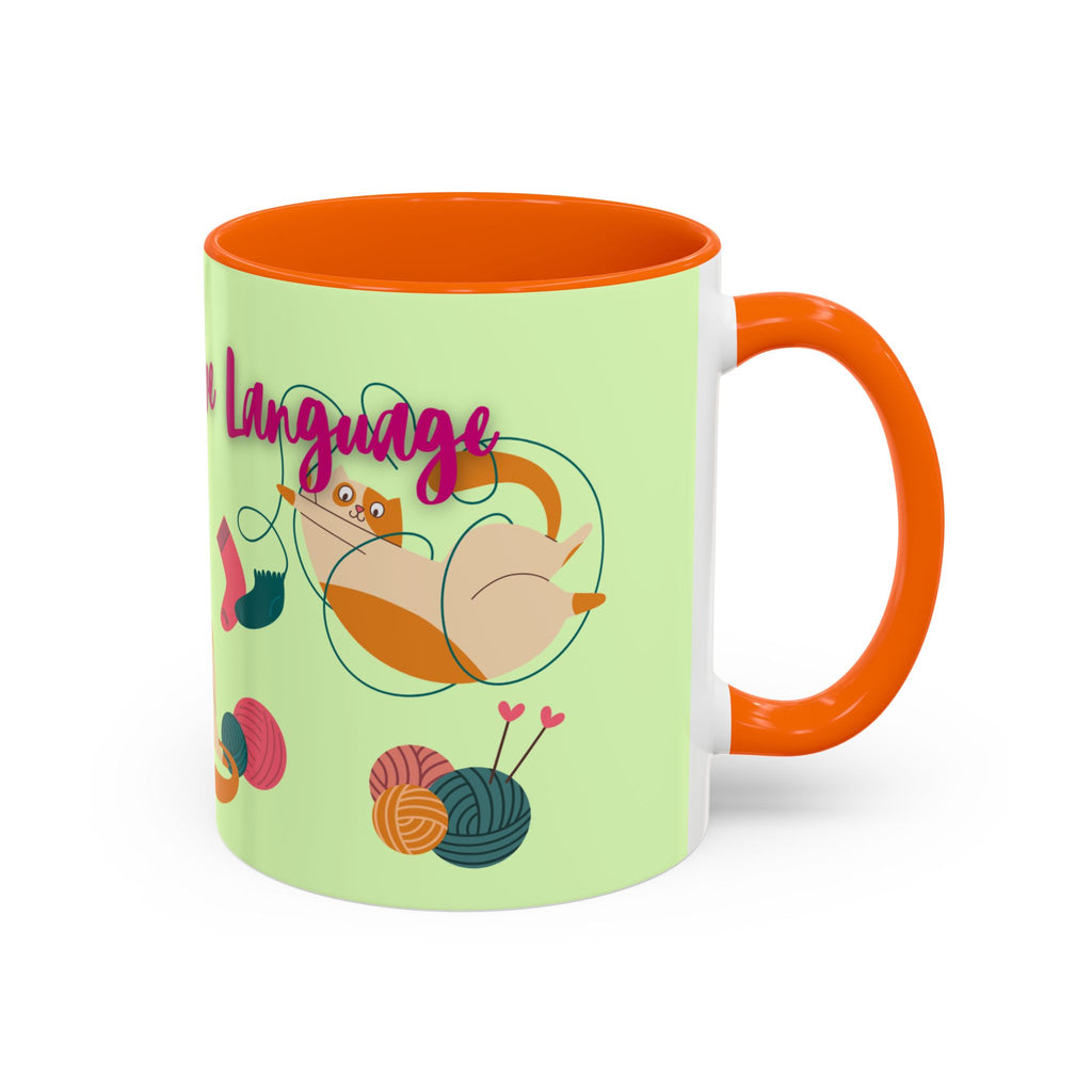 "Yarn Is My Love Language" Knitter's Mug