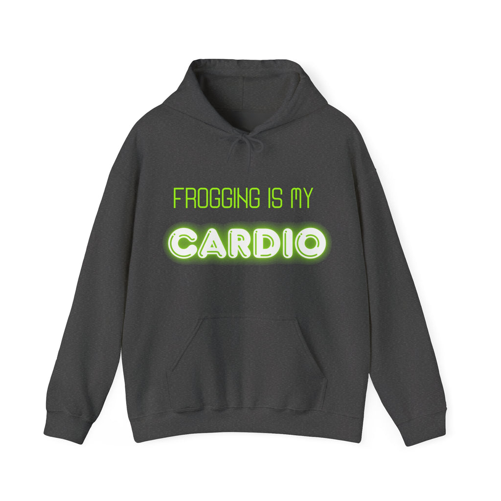 "Frogging is my cardio" Unisex Hoodie