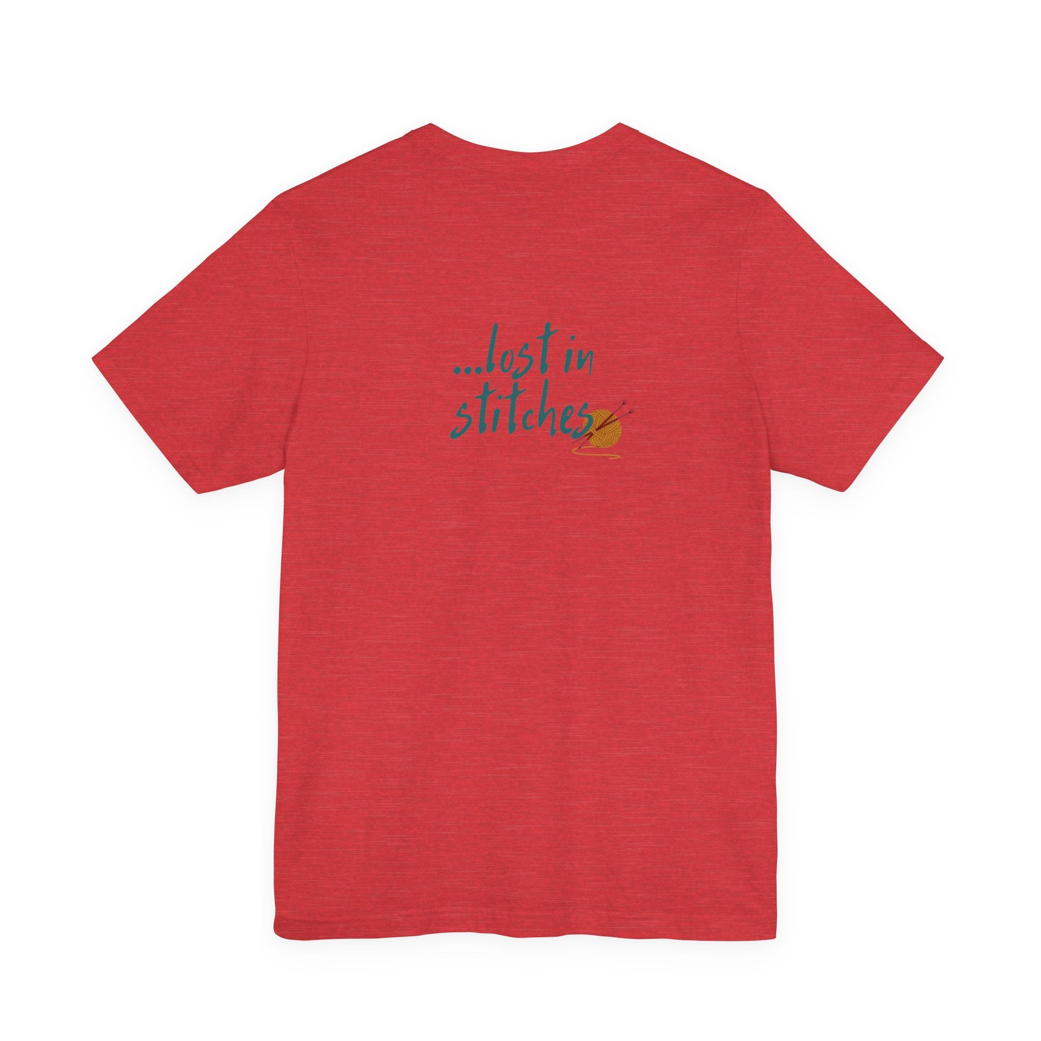 Women's Knit Humor T-Shirt – "Currently unavailable...lost in stitches"