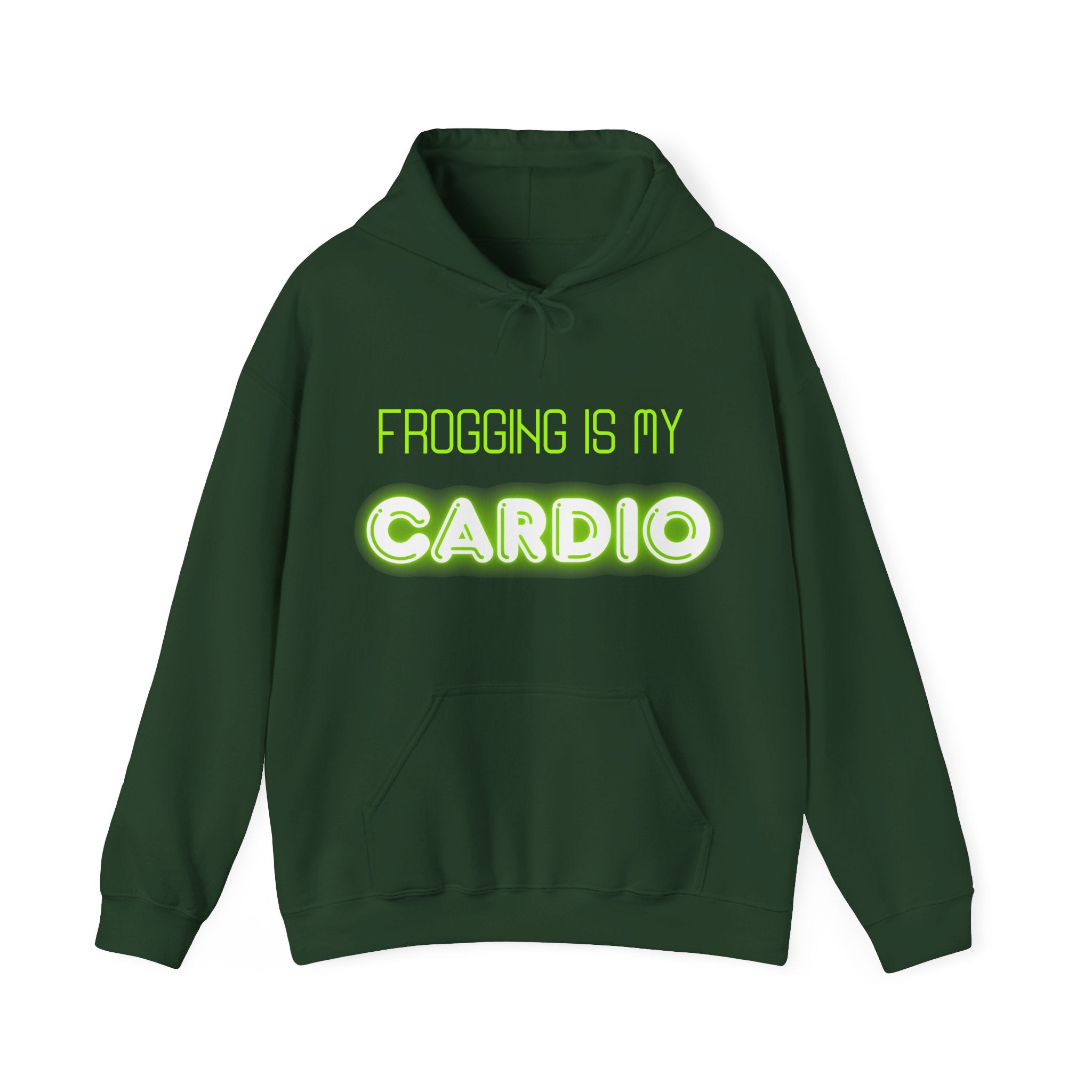 "Frogging is my cardio" Unisex Hoodie