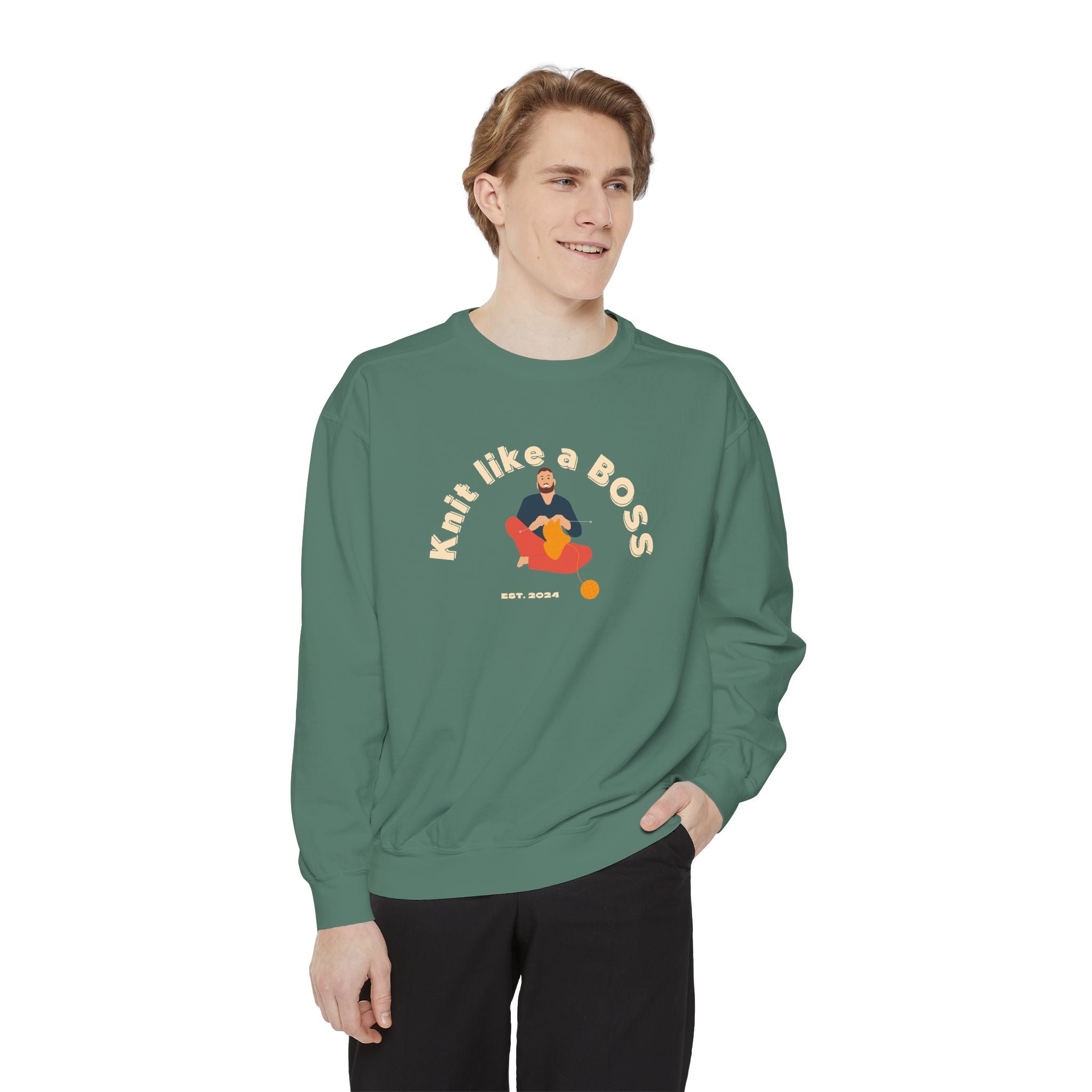Knit Like a Boss — Men's Graphic Tee