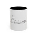 The Holy Trinity – Coffee, Books & Yarn One Line Art Mug