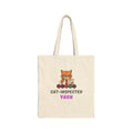 "Cat-Inspected Yarn" Cotton Canvas Tote Bag