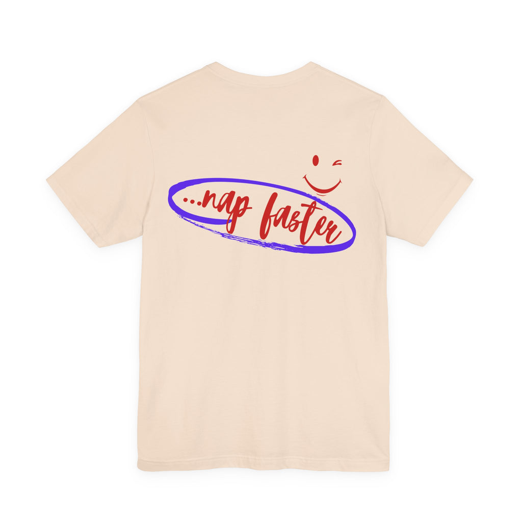 Knit Fast, Nap Faster – Women's Funny Knitting Tee