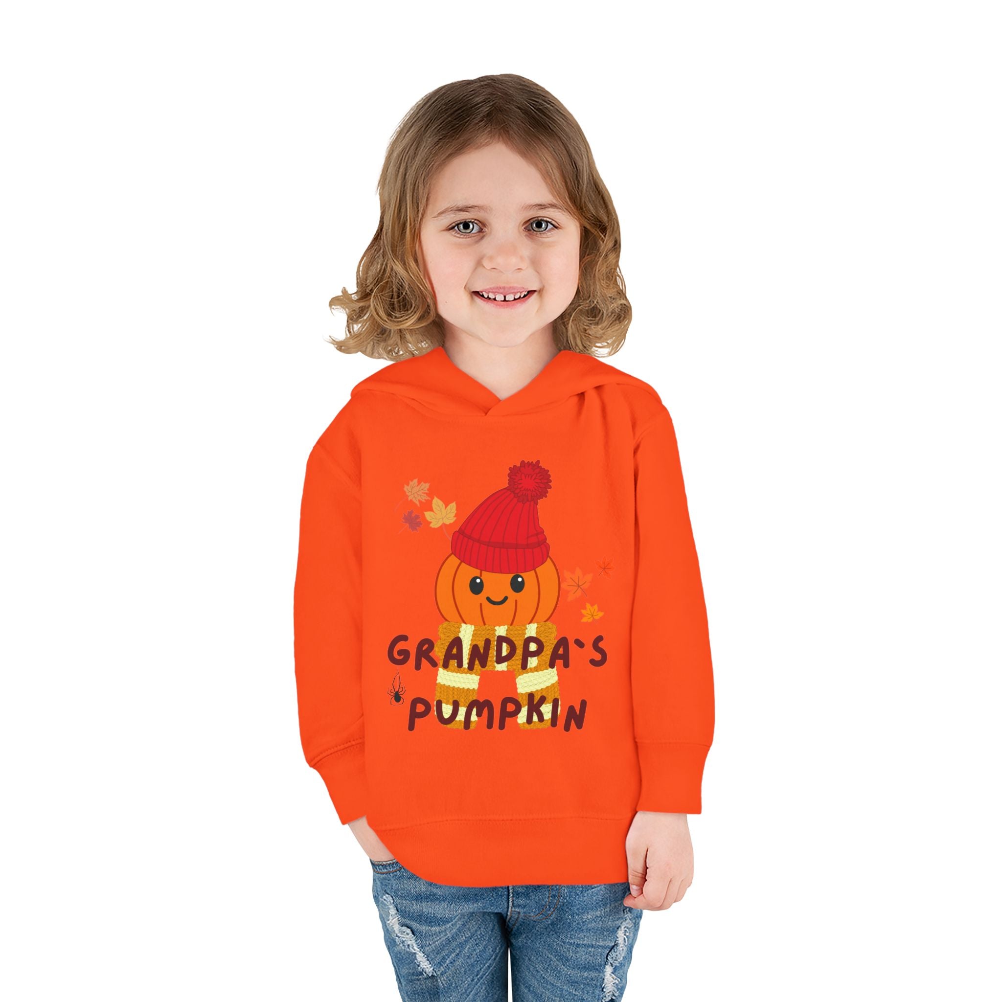 Grandpa's Pumpkin Toddler Hoodie
