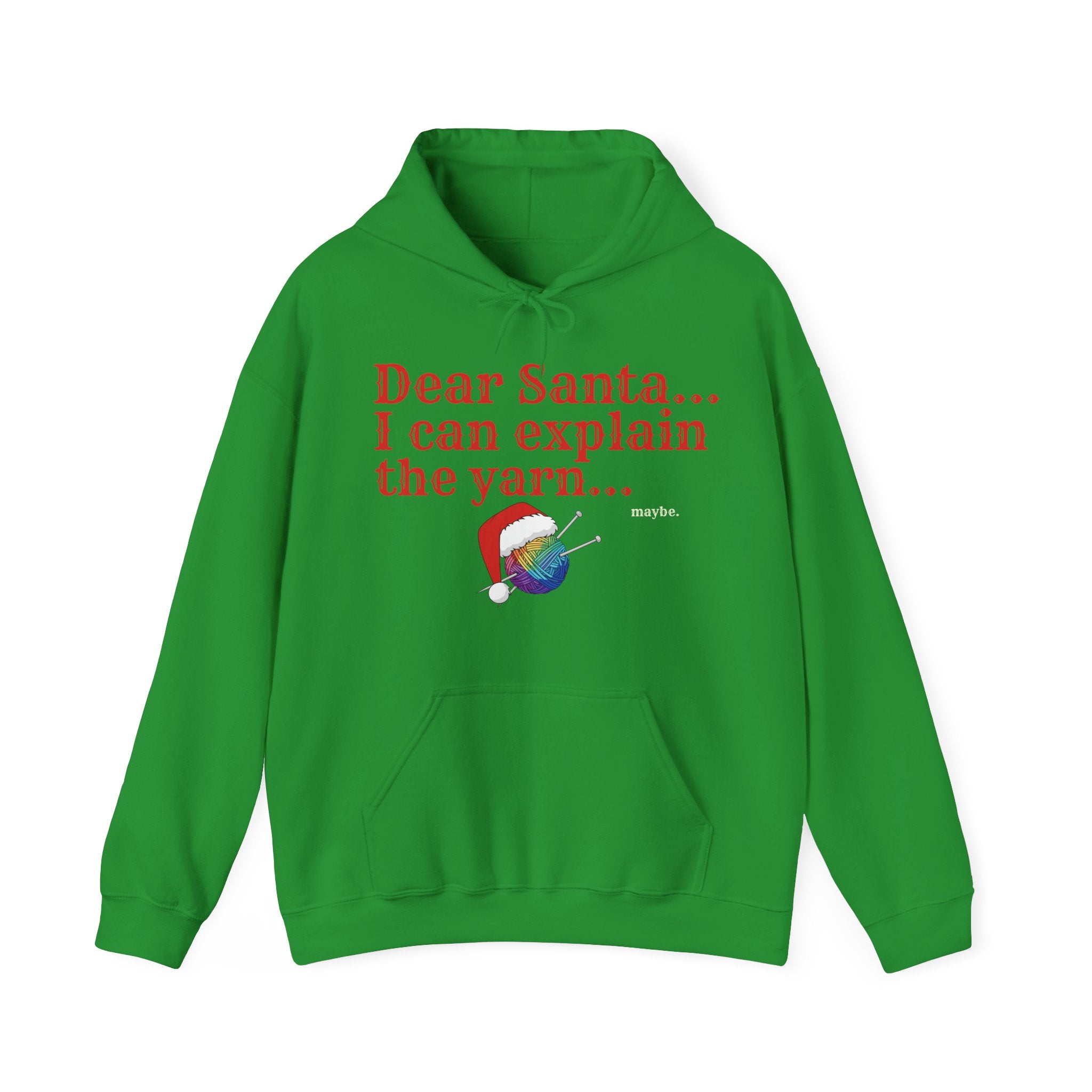Dear Santa I Can Explain the Yarn Sweatshirt | Funny Knitting Gift
