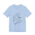 Time to Knit – One Line Art Unisex Tee
