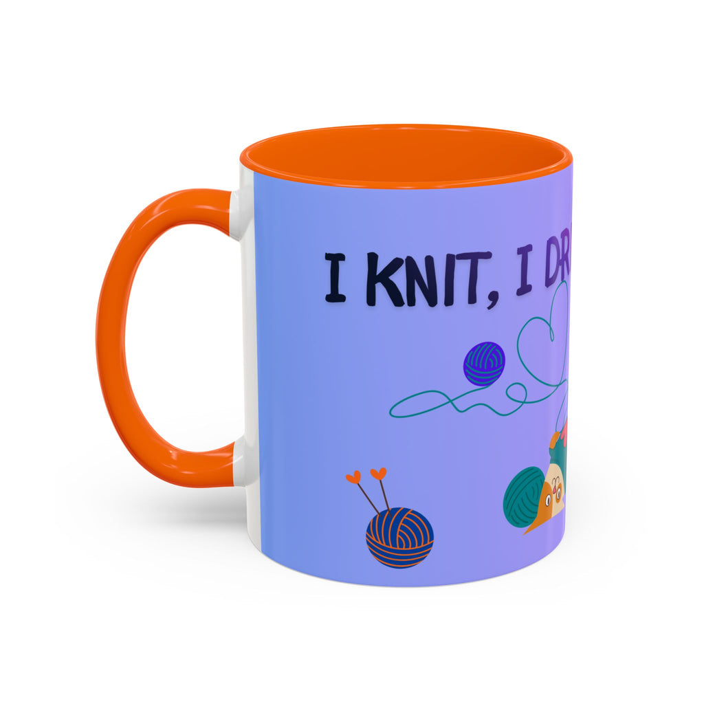 Knit. Drink. Repeat. Mug