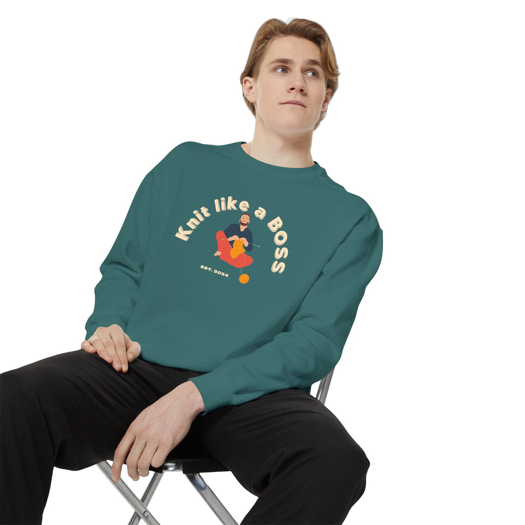Knit Like a Boss — Men's Graphic Tee