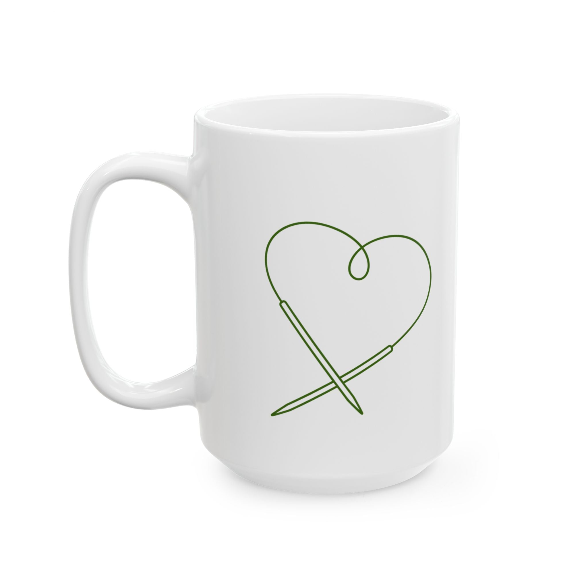Knitting Is My Superpower — Knitter's Coffee Mug
