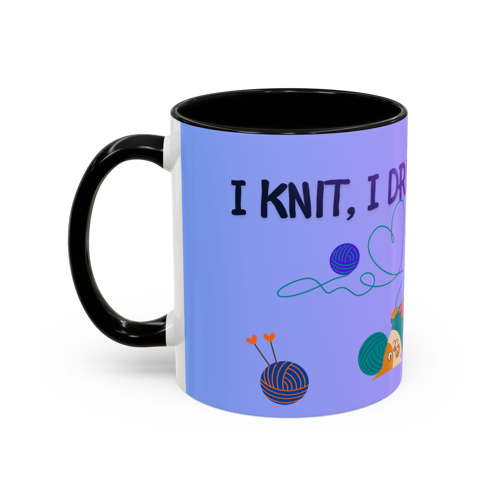 Knit. Drink. Repeat. Mug