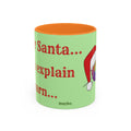 Dear Santa I Can Explain the Yarn | Knitting Coffee Mug