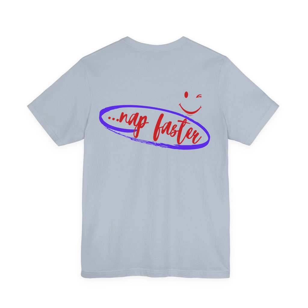 Knit Fast, Nap Faster – Women's Funny Knitting Tee