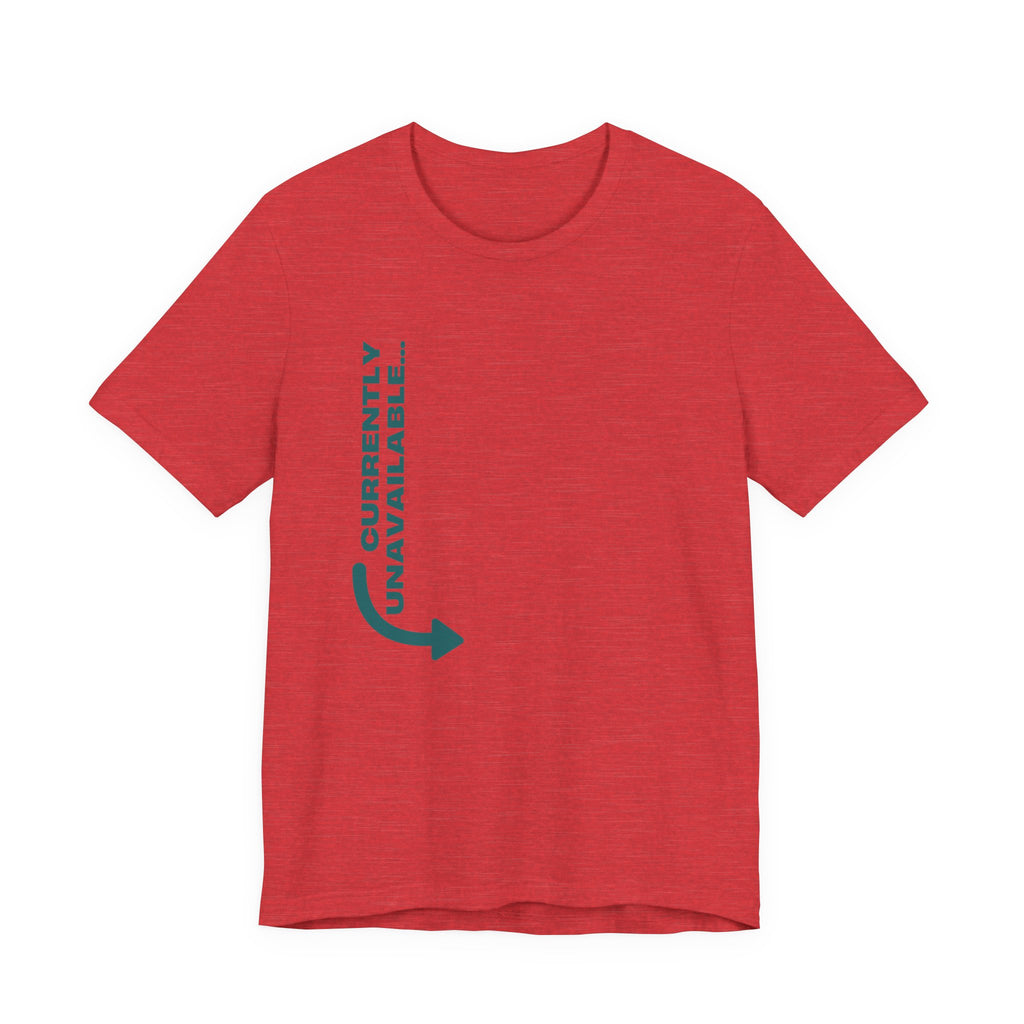 Women's Knit Humor T-Shirt – "Currently unavailable...lost in stitches"