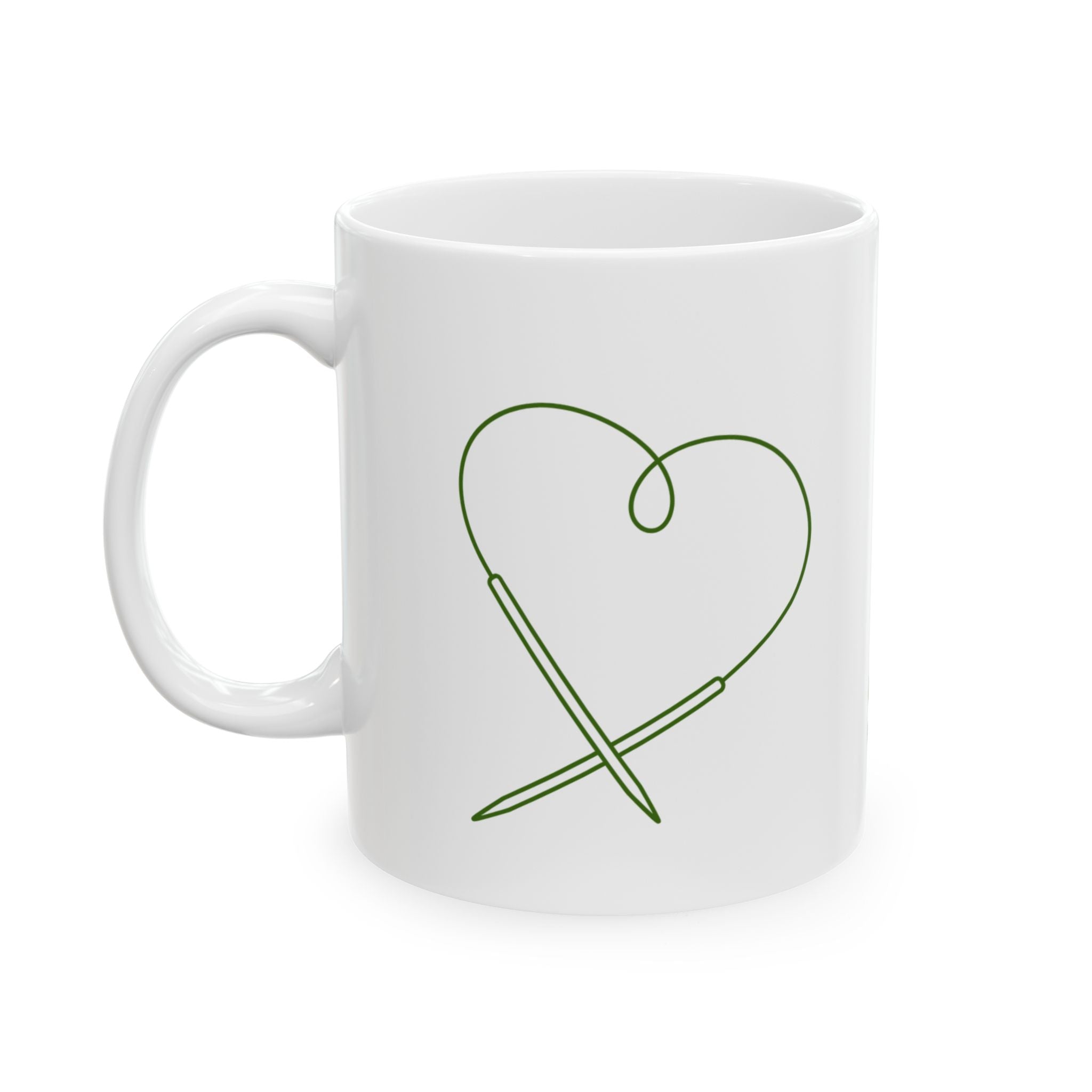 Knitting Is My Superpower — Knitter's Coffee Mug