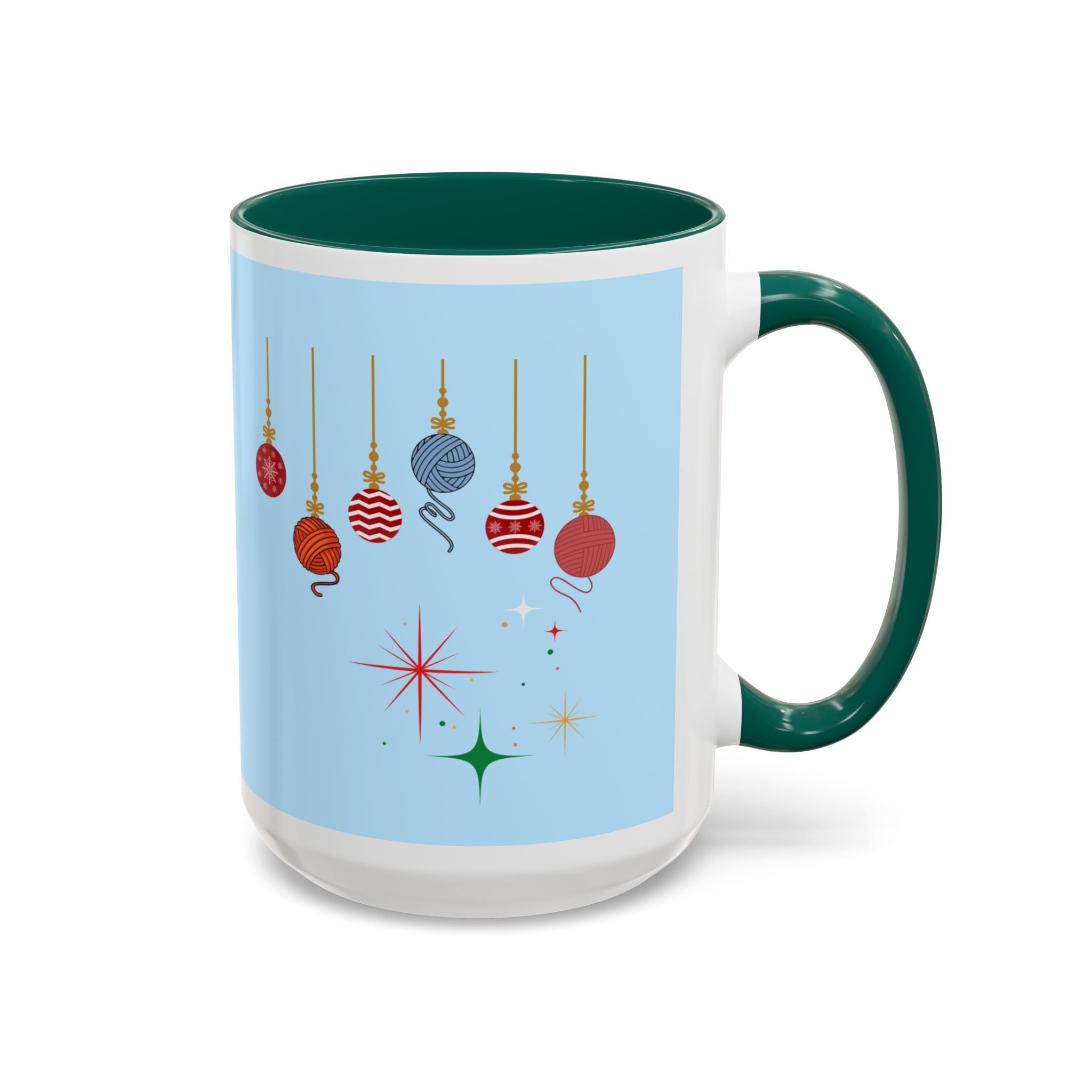 All I Want for Christmas Is Yarn — Knitter's Holiday Mug