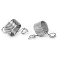 Coiled Knitting Thimble Ring — Stainless Steel Finger Accessory
