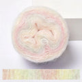 Soft Rainbow Mohair Yarn — 200m / Roll, DIY Crochet Thread