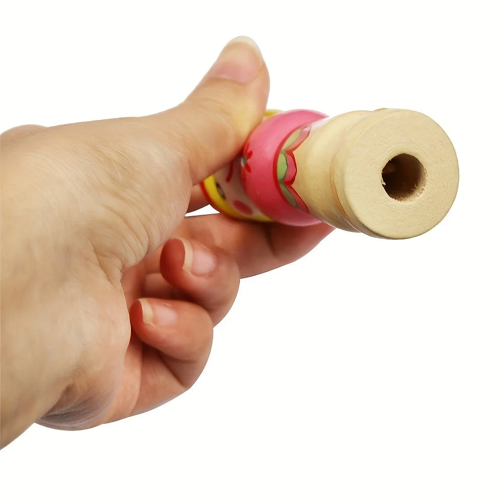 Handmade Wooden Knitting Spool — DIY Thread & Rope Weaving Tool