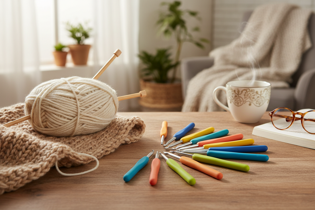 Ergonomic Crochet Hooks Set